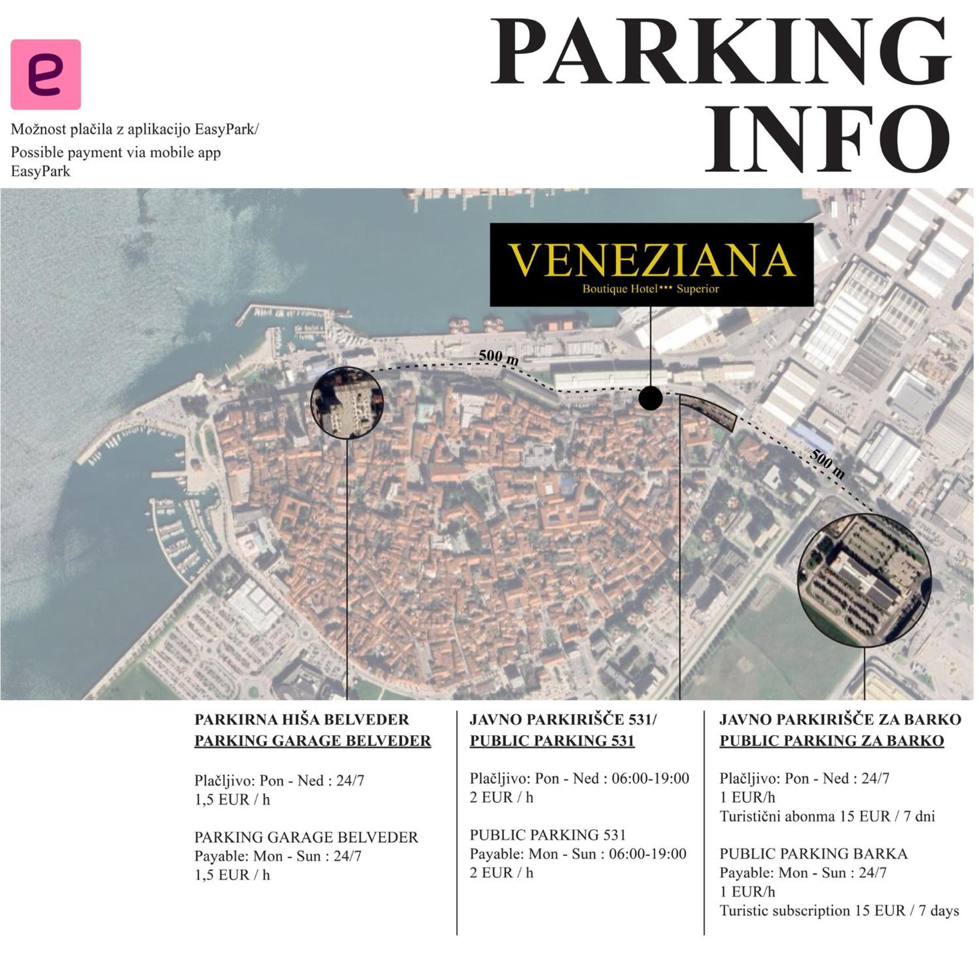 Veneziana Boutique Hotel Superior Koper Exterior photo